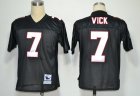 nfl jerseys atlanta falcons #7 michael vick m&n black