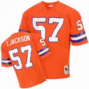 nfl denver broncos #57 t.jackson m&n orange