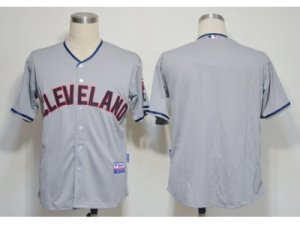 MLB Jerseys Cleveland Indians Blank Grey