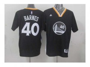 nba golden state warriors #40 barnes black