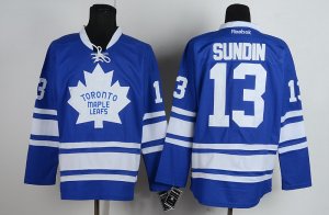 nhl jerseys toronto maple leafs #13 SUNDIN lt.blue[2013 new]