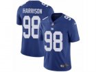 Mens Nike New York Giants #98 Damon Harrison Vapor Untouchable Limited Royal Blue Team Color NFL Jersey