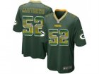Nike Green Bay Packers #52 Clay Matthews Green Team Color Mens Stitched NFL Limited Strobe Jersey