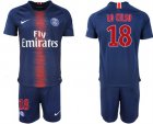 2018-19 Pari Saint-Germain 18 LO CELSO Home Soccer Jersey