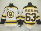 nhl boston bruins #63 marchand white[2011 stanley cup champions]