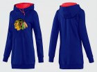 NHL Women Chicago Blackhawks Logo Pullover Hoodie 6