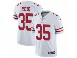 Mens Nike San Francisco 49ers #35 Eric Reid Vapor Untouchable Limited White NFL Jersey