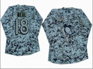 nhl jerseys pittsburgh penguins #18 neal camo