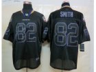 Nike NFL Baltimore Ravens #82 Torrey Smith Black Jerseys[Lights Out Elite]