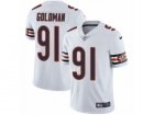 Mens Nike Chicago Bears #91 Eddie Goldman Vapor Untouchable Limited White NFL Jersey