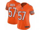 Women Nike Chicago Bears #57 Dan Skuta Vapor Untouchable Limited Orange Rush NFL Jersey