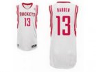NBA Houston Rockets #13 James Harden white Jersey[Revolution 30 Swingman]