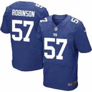 Men\'s Nike New York Giants #57 Keenan Robinson Elite Royal Blue Team Color NFL Jersey