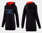 Women Detroit Lions Logo Pullover Hoodie-096