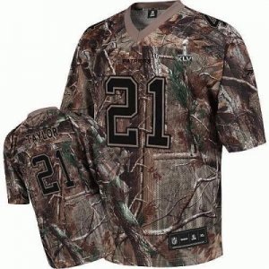 New England Patriots #21 Taylor Collection Camo 2012 Super Bowl XLVI