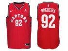 Nike NBA Toronto Raptors #92 Lucas Nogueira Jersey 2017-18 New Season Red Jersey