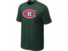 NHL Montreal Canadiens Big & Tall Logo D.Green T-Shirt