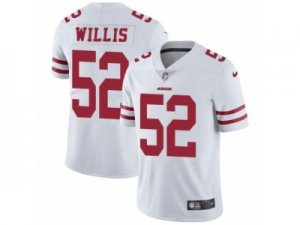 Mens Nike San Francisco 49ers #52 Patrick Willis Vapor Untouchable Limited White NFL Jersey