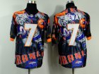 Nike Denver Broncos #7 John Elway Camo Jerseys(Elite Fanatical Version)