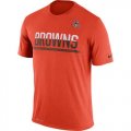 Mens Cleveland Browns Nike Practice Legend Performance T-Shirt Orange