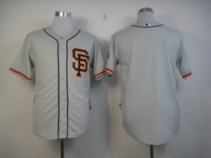 mlb jerseys san francisco giants blank grey [2013 sf]