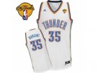 nba Oklahoma City Thunder #35 Kevin Durant white[2012 Fianls Revolution 30 Swingman]