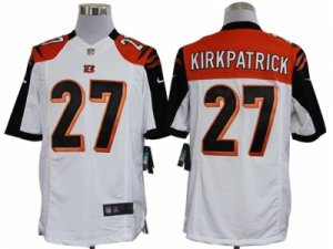 Nike NFL Cincinnati Bengals #27 Dre Kirkpatrick White Jerseys(Limited)