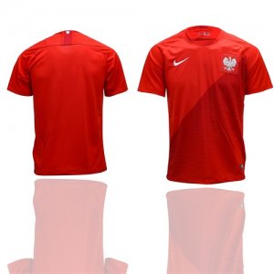 Poland Away 2018 FIFA World Cup Thailand Soccer Jersey