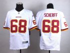 Nike Washington Redskins #68 Scherff white jerseys(Elite)