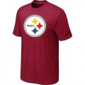 Nike Pittsburgh Steelers Sideline Legend Authentic Logo T-Shirt Red