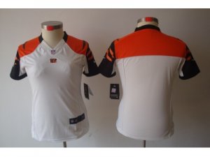 Nike Women NFL Cincinnati Bengals Blank White Jerseys