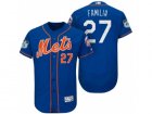Mens New York Mets #27 Jeurys Familia 2017 Spring Training Flex Base Authentic Collection Stitched Baseball Jersey