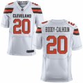 Men's Nike Cleveland Browns #20 Briean Boddy-Calhoun Elite White NFL Jersey