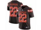 Mens Nike Cleveland Browns #22 Jabrill Peppers Brown Team Color Vapor Untouchable Limited Player NFL Jersey