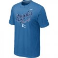 Nike MLB Kansas City 2014 Home Practice T-Shirt - light Blue