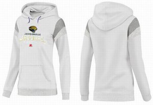 Women Jacksonville Jaguars Logo Pullover Hoodie-008