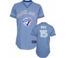 mlb toronto blue Jays alexis rios #15 blue