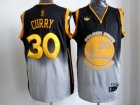nba golden state warriors #30 curry black-grey[2012 limited]