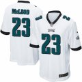 Mens Nike Philadelphia Eagles #23 Rodney McLeod Game White NFL Jersey