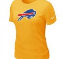 Women Buffalo Bills Yellow T-Shirts