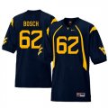 West Virginia Mountaineers #62 Kyle Bosch Navy College Football Jerse