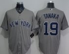 New York Yankees #19 Masahiro Tanaka Grey New Cool Base Stitched Baseball Jersey