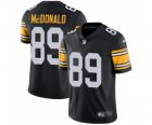 Men Nike Pittsburgh Steelers #89 Vance McDonald Black Alternate Vapor Untouchable Limited Player NFL Jersey