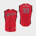 American League #$33 James McCann Red Youth 2019 MLB All-Star Game Workout Player Jersey