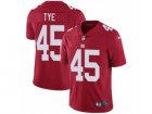 Mens Nike New York Giants #45 Will Tye Vapor Untouchable Limited Red Alternate NFL Jersey