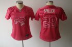 women nfl buffalo bills #28 spiller pink[2011 fem fan]