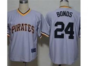 MLB Pittsburgh Pirates #24 Barry Bonds Throwback M&N Jerseys