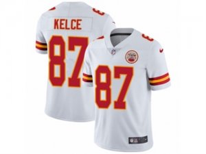 Nike Kansas City Chiefs #87 Travis Kelce Vapor Untouchable Limited White NFL Jersey