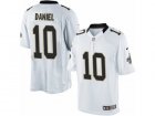 Mens Nike New Orleans Saints #10 Chase Daniel Limited White NFL Jersey