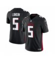 Mens Atlanta Falcons #5 Drake London Black 2023 F.U.S.E. Vapor Untouchable Limited Stitched Football Jersey